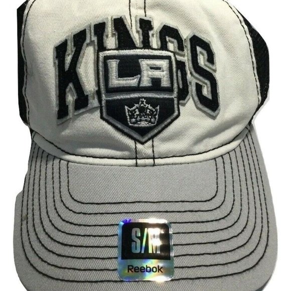Reebok NHL LA Kings Hat, Men's Trucker Cap, Small - Picture 1 of 8